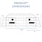 Jumbl Dog Barrier for SUV's, Cars & Vehicles, Heavy-Duty - Adjustable Pet Barrier, Universal Fit JUMDBAR - alternate 4